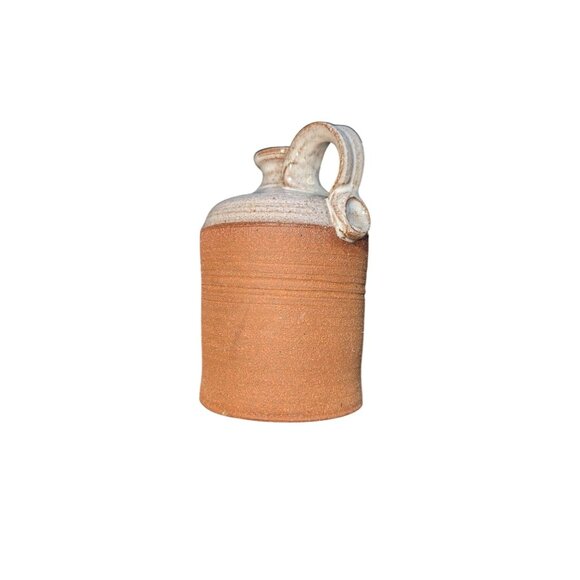 Vintage Ceramic Jug by Judy Smith 1977 Rustic Country Pot Whisky - Picture 9 of 16